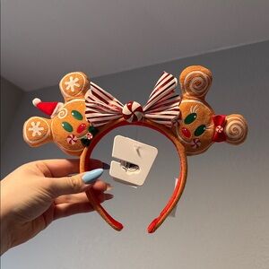 Gingerbread Minnie Ears